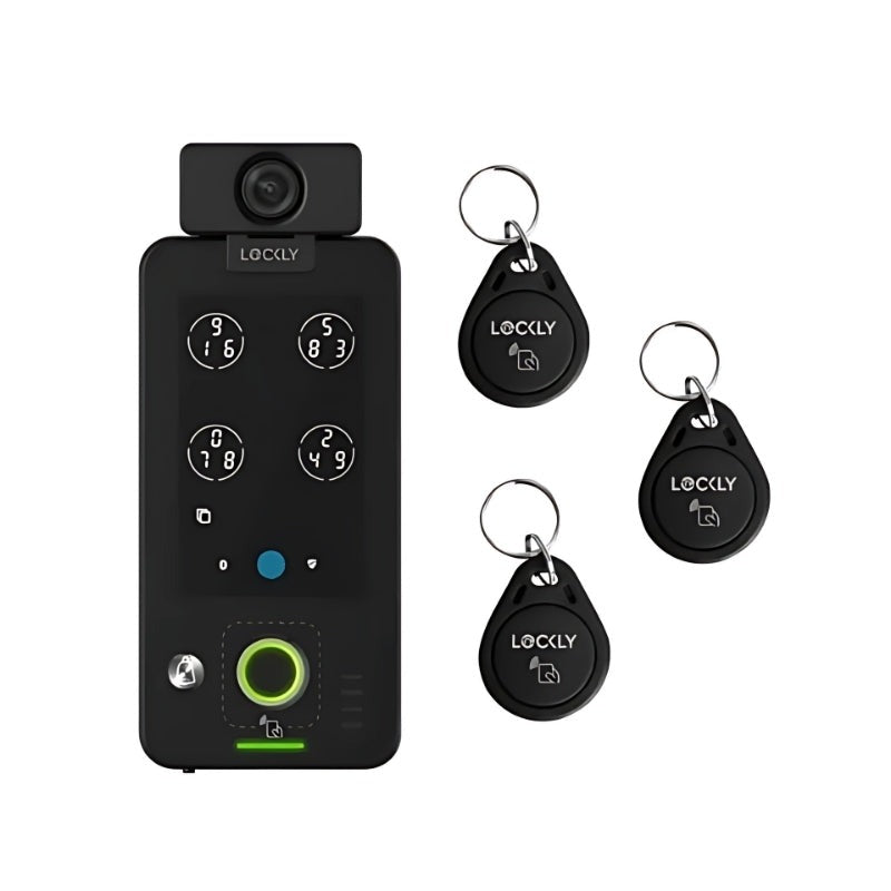 Lockly - Guard Ingress Vision - PGI303WA - Link - Door Sensor - Indoor Switch & RF Receiving Box