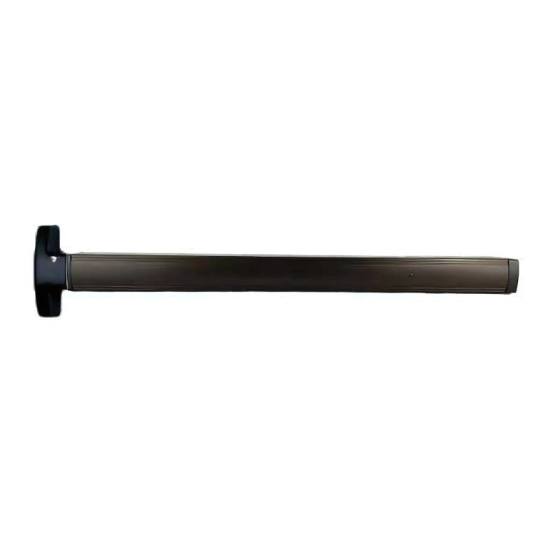 First Choice - 3690 - Concealed Vertical Rod Exit - 36" - Electric Latch Retract - Exit Only - No Trim - 24 VDC - Black Anodized Aluminum Finish - Grade 1