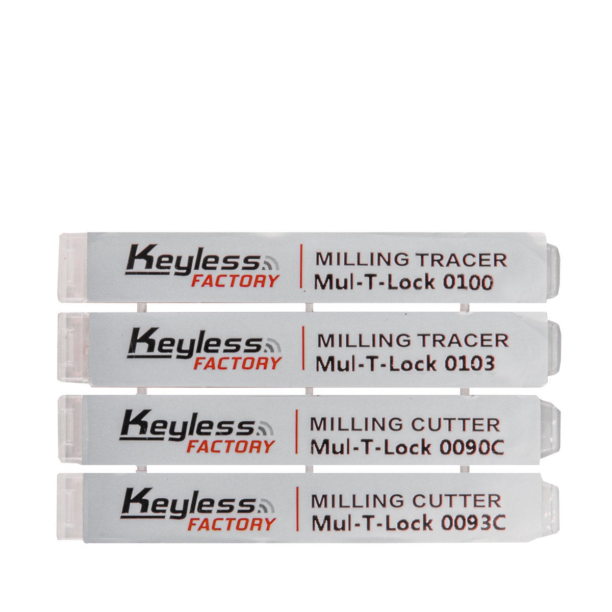 KeylessFactory - Universal High Security Cutters & Decoders Set for Dimple Keys