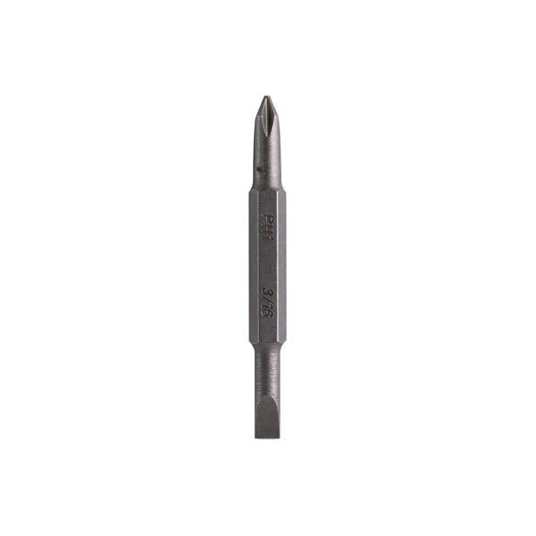 Jonard Tools - Replacement Bit - Phillips #1 & Slotted 3/16"