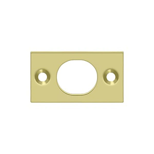 Deltana - Strike Plate For 6" Flush Bolt - Optional Finish