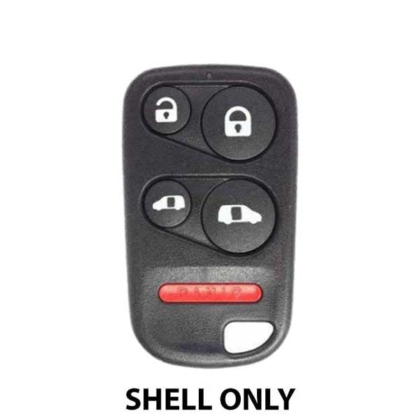 2001-2004 Honda Odyssey / 5-Button Keyless Entry Remote SHELL for OUCG8D-440H-A (AFTERMARKET)