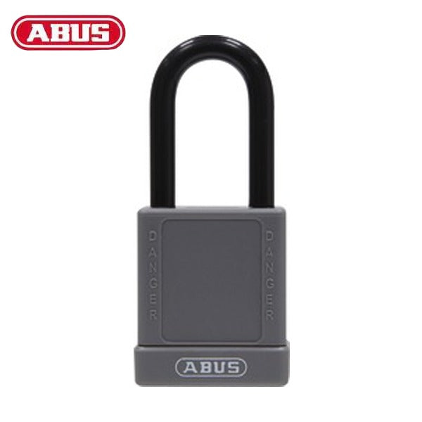 Abus - 19682 - Plastic-Covered Aluminum Core Padlock 74/40 - Optional Keying - Optional Finish - 6 Pack