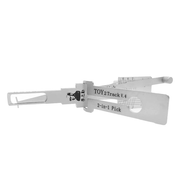 ORIGINAL LISHI - TOY2T 80K Lexus and Toyota / 2-In-1 Pick & Decoder / 8-Cut / 2-Track / AG / V4