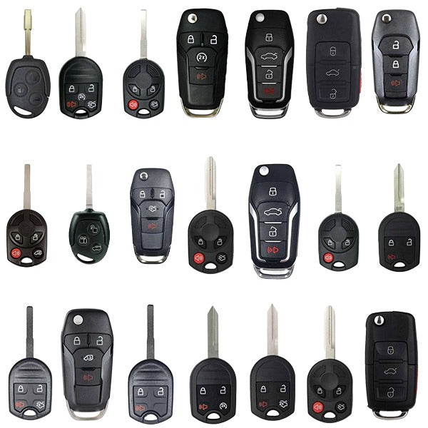Remote Keys STARTER Pack / Ford, Lincoln / Flip Keys, Remote Head Keys (AFTERMARKET)