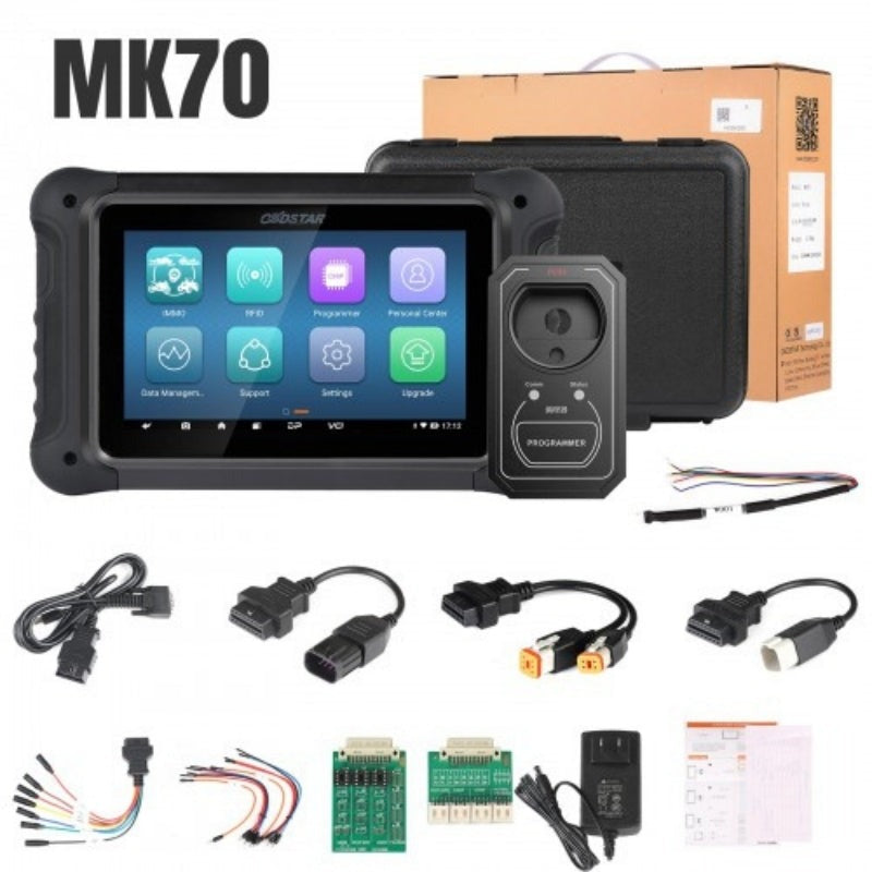 OBDStar - MK70 - Motorcycle Key Programmer - Odometer Calibration Support - Multi-Lingual