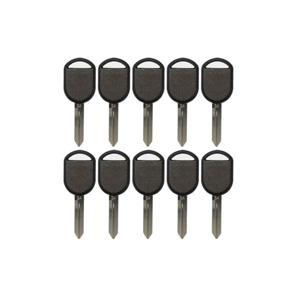 25 x 2000-2017 Ford - H92 / H84 / Transponder Key (4D63 80 Bit Chip) (AFTERMARKET) (Bundle of 25)