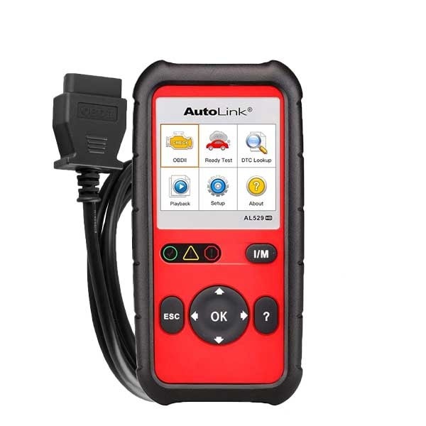 Autel - AutoLink - AL529HD - OBD2 / EOBD Heavy Duty Code Scanner and Emission Tester