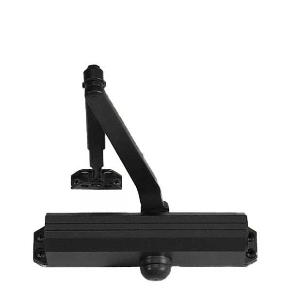 Norton - 1601 - Tri-Packed Manual Door Closer - PA Bracket/Regular/Top Jamb - Adjustable Size 1-6 - Black - Fire Rated - Grade 1