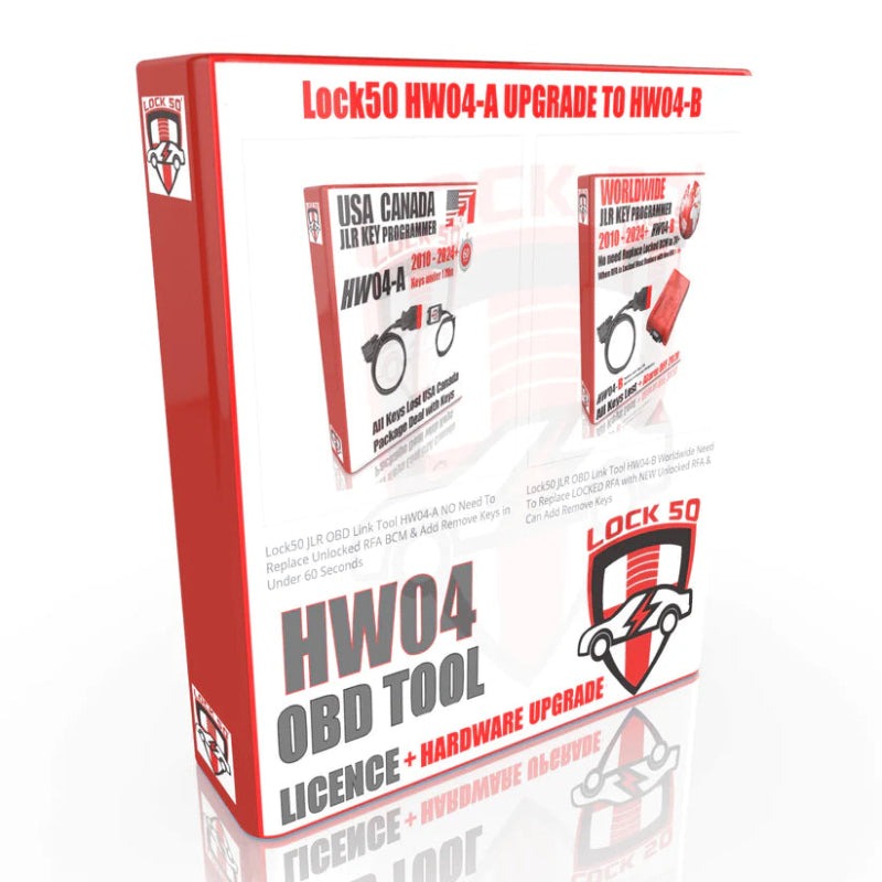 JLR Lock50 - HW04-A-B - A to B Package Upgrade - PROMOTION