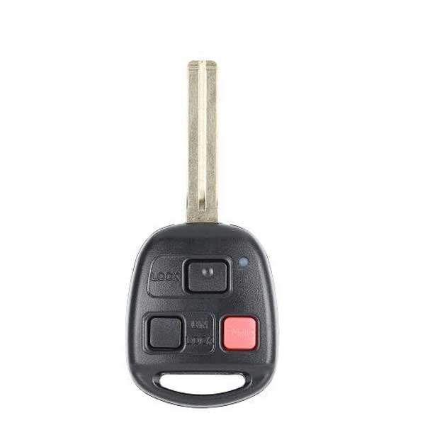 1999-2003 Lexus / 3-Button Remote Head Key / PN: 89070-48020 / NI4TMTX-1 (AFTERMARKET)