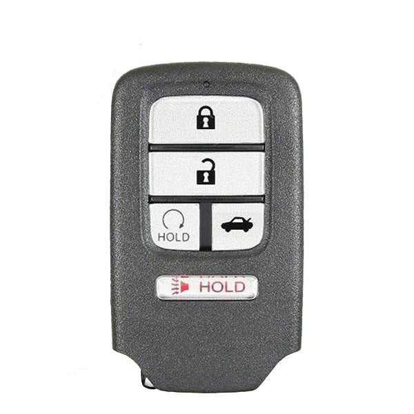 10 x 2016-2019 Honda Civic / 5-Button Smart Key / PN: 72147-TBA-A11 / KR5V2X (OEM Recase)