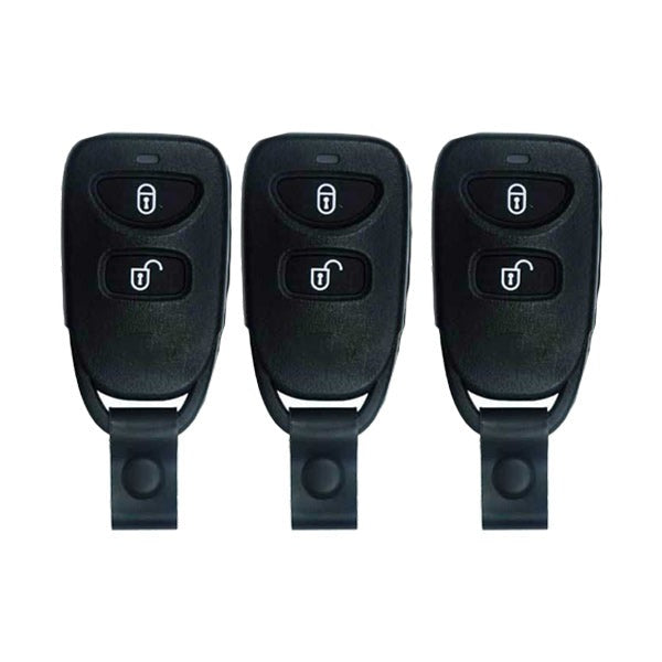 3 x 2006-2008 Hyundai Accent / 3-Button Keyless Entry Remote / PN: 95430-1E011 / PLNHM-T002 (AFTERMARKET) (Pack of 3)