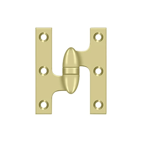 Deltana - 3" x 2-1/2" Hinge - Left Handed - Optional Finish
