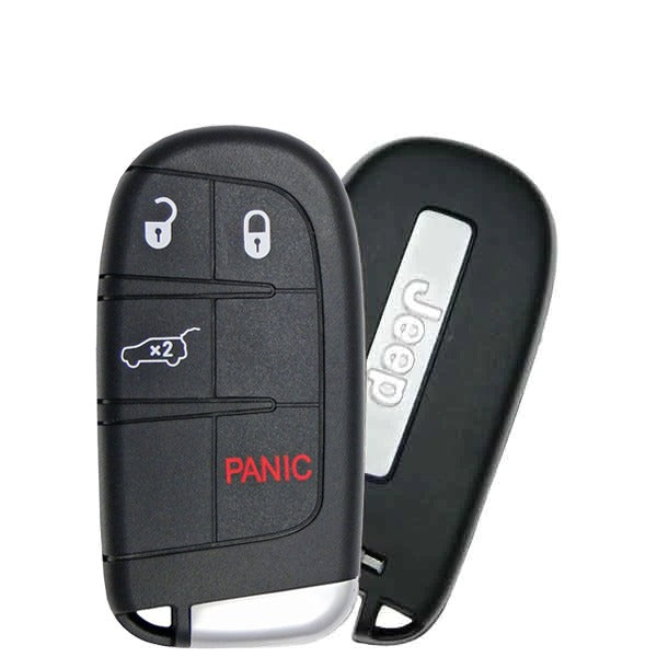 2014-2021 Jeep Grand Cherokee / 4-Button Smart Key / PN: 68143504AB / M3N-40821302 (OEM Refurb)