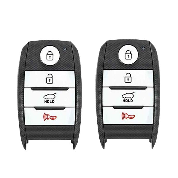 2 x 2014-2016 Kia Soul EV / 4-Button Smart-Key / PN: 95440-E4000 / CQOFN00100 (AFTERMARKET) (BUNDLE OF 2)