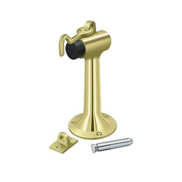 Deltana - Floor Mount - 6" Bumper w/ Hook - Optional Finish