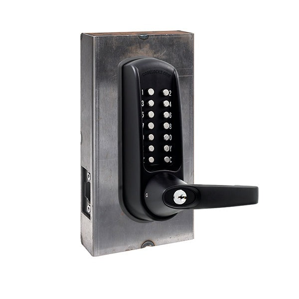 CodeLocks - CL610 Gate Box Kit - Mechanical Lock - Heavy Duty - Tubular Latchbolt Gate Box Kit - Optional Finish - Grade 2