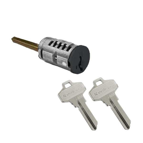 Kwikset - SmartKey SC1 Schlage Cylinder For Double Cylinder Deadbolt - Interior - Black Finish