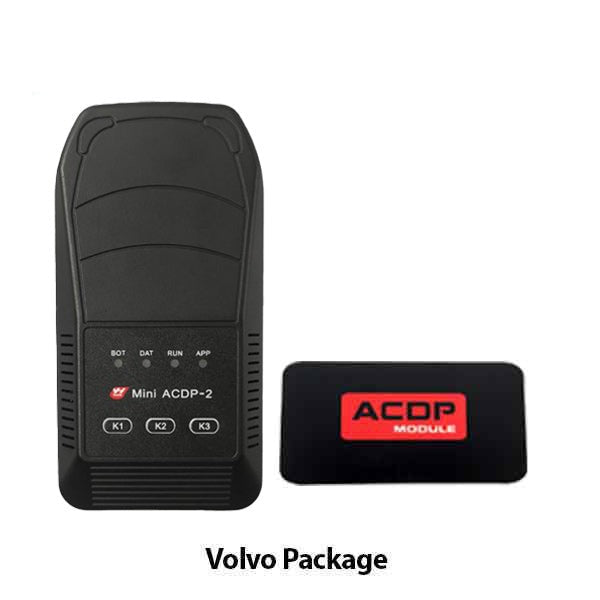 Mini ACDP2 - Gen 2 - Key Programmer - Volvo Package - Basic Module Gen-2, Module 12, Module 20