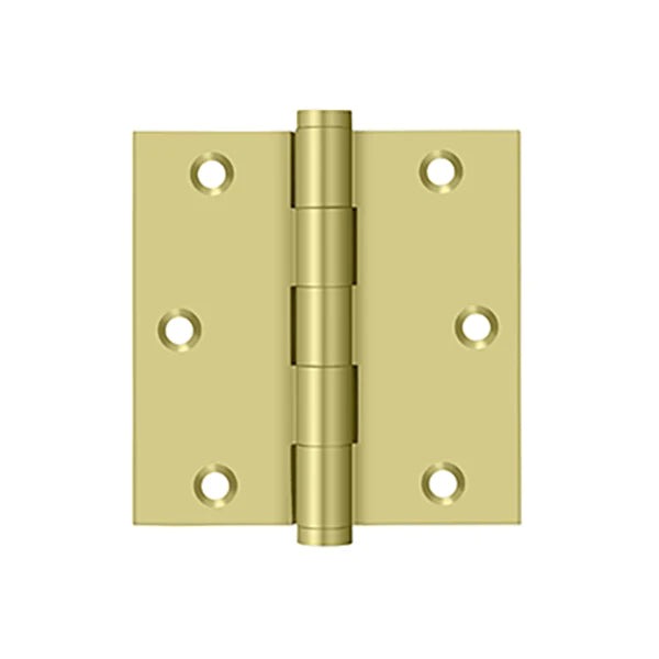 Deltana - 3-1/2" x 3-1/2" Square Hinge - 0.119 Thickness - Optional Finish