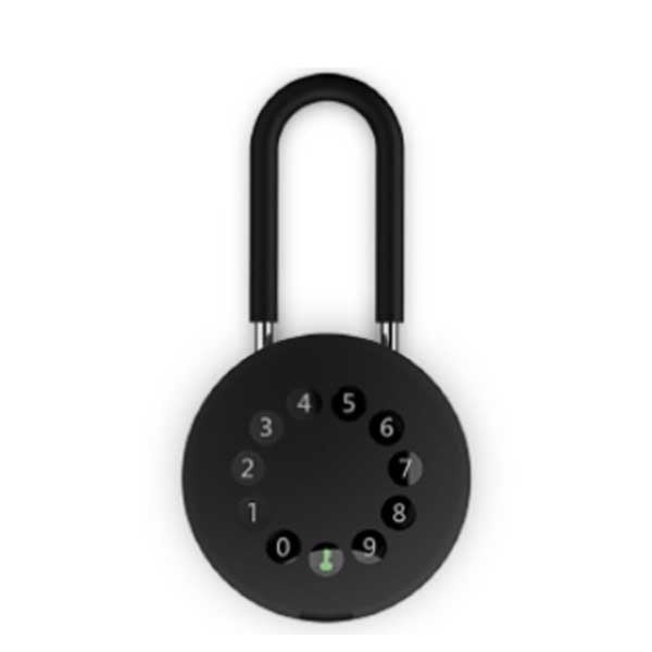 OMCONNECT - SOLO U - Smart Key Lock Box - U Shaped Stainless Steel Shackle - Bluetooth