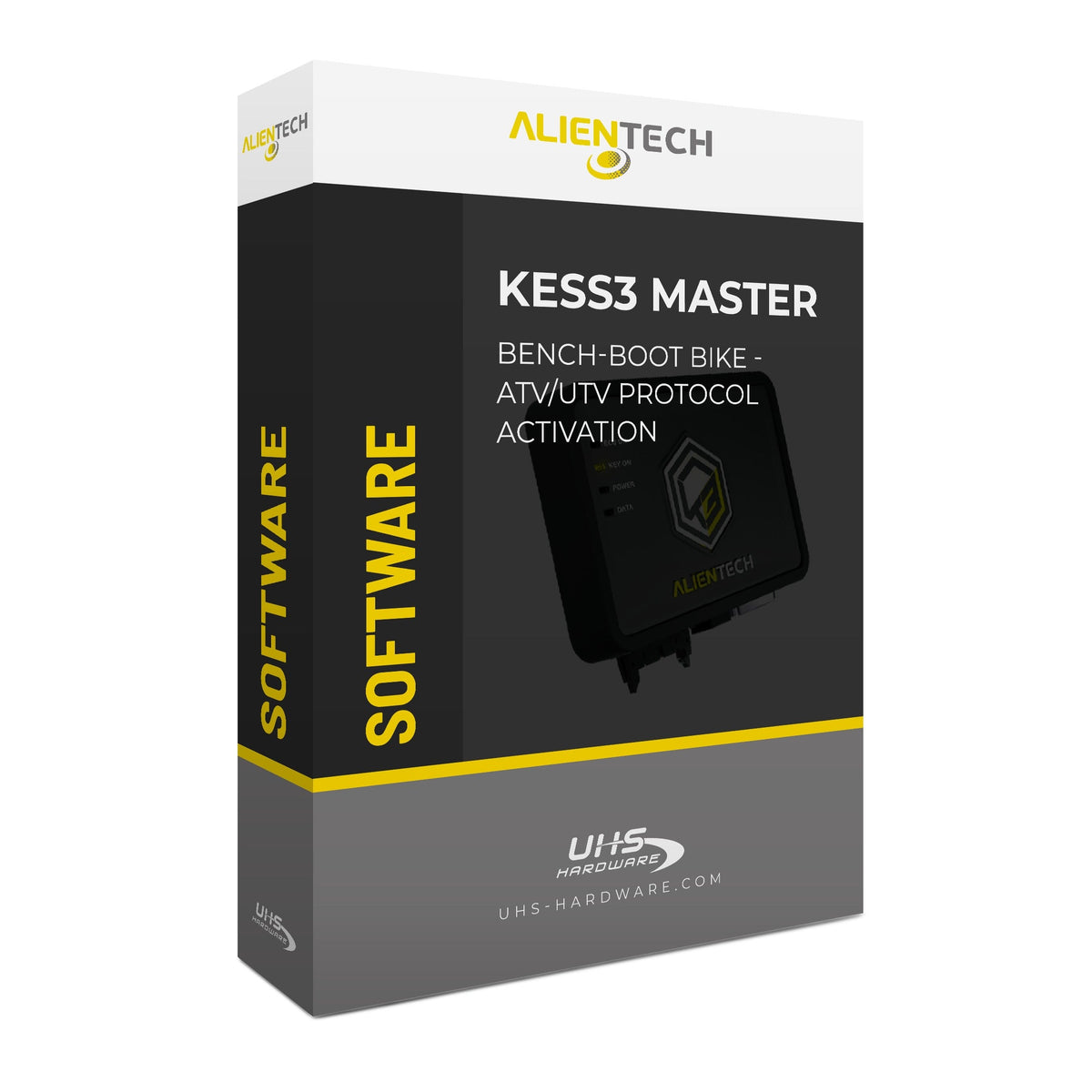 Alientech - KESS3 Master Software - Bench-Boot Bike - ATV/UTV Protocol Activation - Includes 12 Month Subscription ( Machine Sold Separately )
