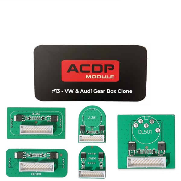 Yanhua - ACDP - VW AUDI - Gearbox Clone Module #13 - Audi DQ200, DQ250, DL382, DL501 & VL381