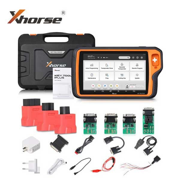 Xhorse - Complete Cut & Programming Bundle - Condor XC Dolphin XP-005 High Sec Portable Key Cutting Machine & VVDI Key Tool PLUS Tablet