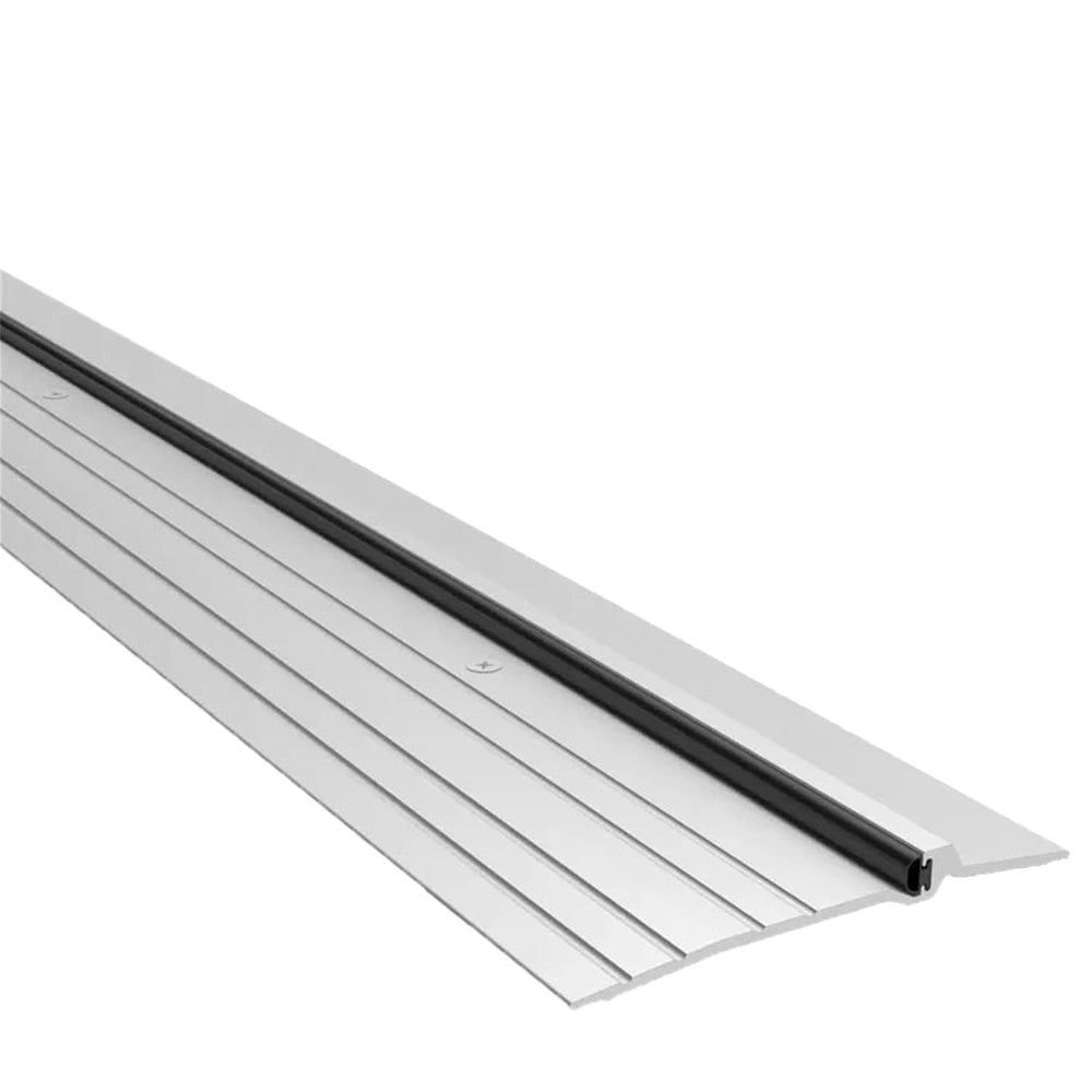 Pemko - 2005AV-36 - Latching Panic Exit Saddle - Commercial Threshold - Mill Aluminum Finish