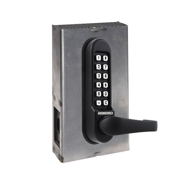CodeLocks - CL510 Gate Box Kit - Mechanical Lock - Heavy Duty - Tubular Latch Bolt Gate Box Kit - Double Sided - Optional Finish