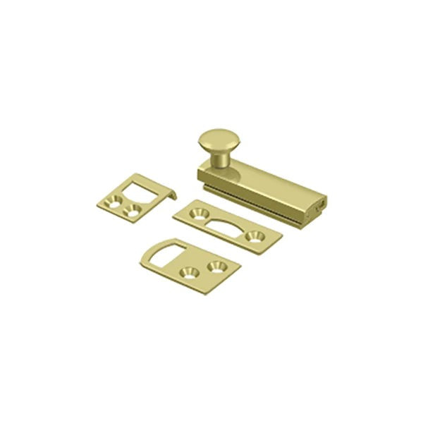 Deltana - 2" Surface Bolt - Concealed Screw - Heavy Duty - Optional Finish