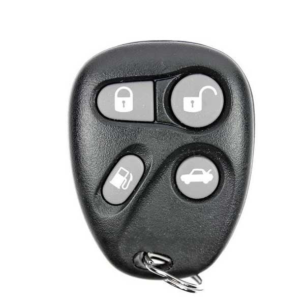 2001-2004 Cadillac / 4-Button Keyless Entry Remote / PN: 25695966 / KOBLEAR1XT (AFTERMARKET)
