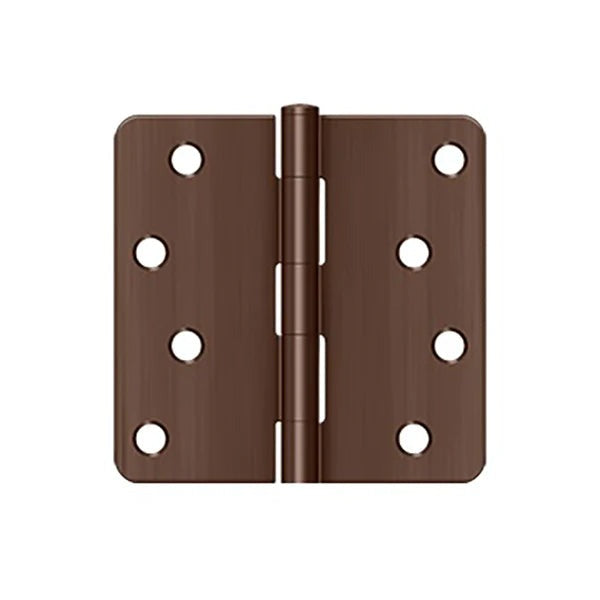 Deltana - 4" x 4" x 1/4" Radius Hinge - Steel