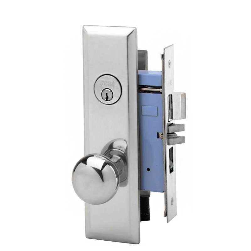 Marks USA - 7NY10A/26D - New York Mortise Knob Lock - U26D - 1-1/4" X 8"- Entrance - RH