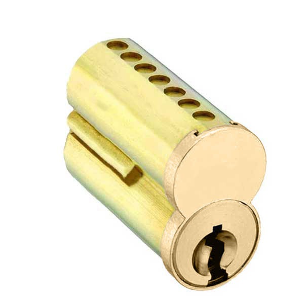 Arrow - 7100CRP - Small-Format IC Core SFIC - 7 Pins - Uncombinated - No Logo - Best TC - Satin Brass