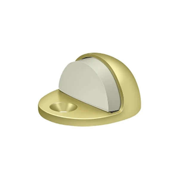 Deltana - Dome Stop Low Profile - Solid Brass - Optional Finish