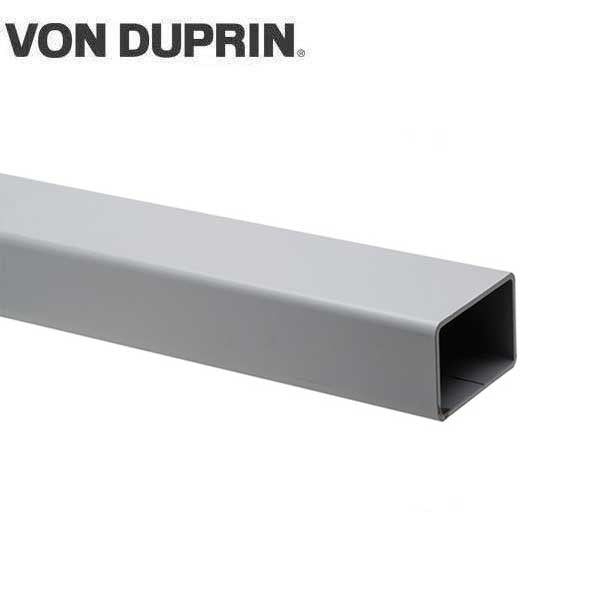 Von Duprin - Steel Mullion - 7ft 2" (86") - Aluminum Coat (Prepped For Two 299 Strikes)