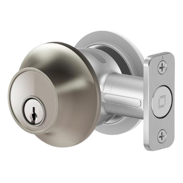 Level Lock Touch Edition - C-L12U - Single Cylinder Deadbolt - Smart Level Lock and Bluetooth Capacitive - Satin Nickel Finish