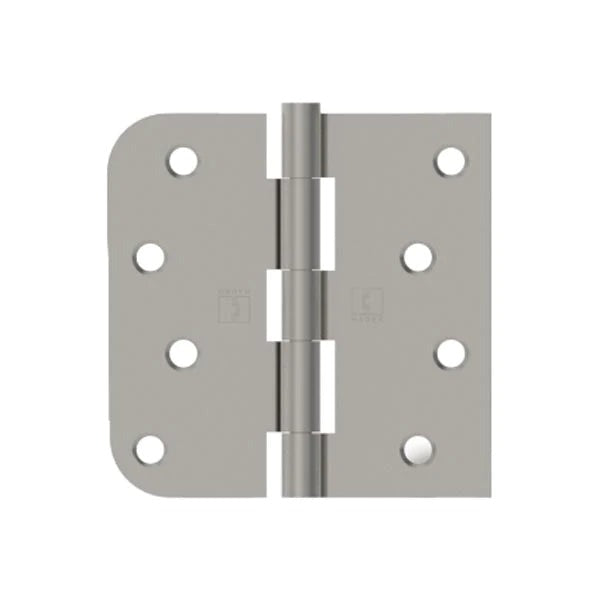 Hager - 1817 - 5-Knuckle - Square Corner by 5/8" Radius - Plain Bearing - 4" x 4" - Optional Finish