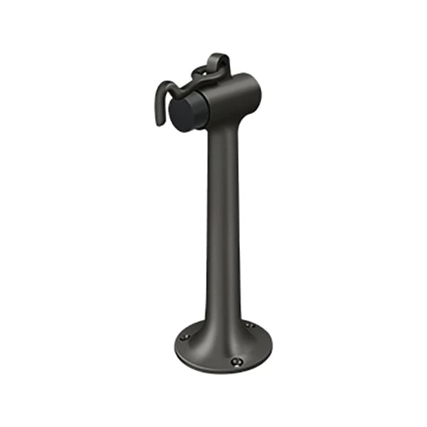 Deltana - Floor Mount - 8" Bumper w/ Hook - Optional Finish
