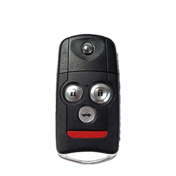 2007-2008 Acura TL / 4-Button Flip Key / PN: 35111-SEP-306 / OUCG8D-439H-A (OEM Recase)