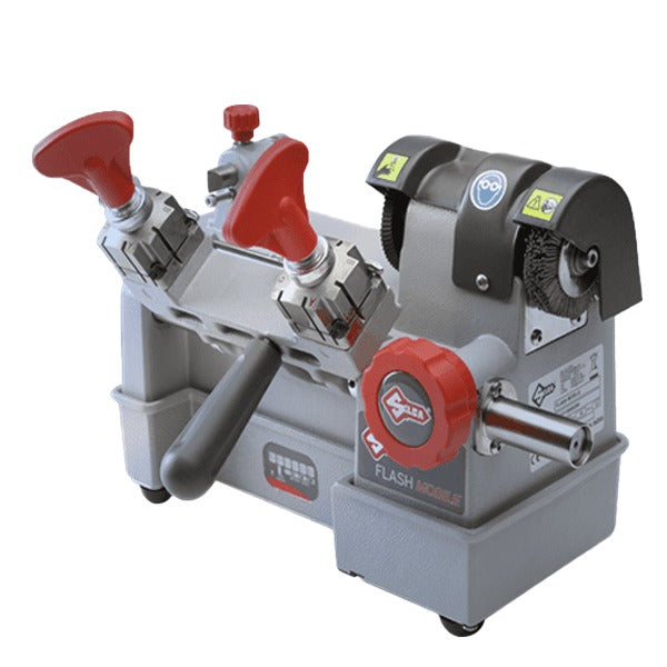 Ilco - Silca Flash Mobile - Portable Battery Operated Edge Cut Manual Key Duplicator - 24V Battery