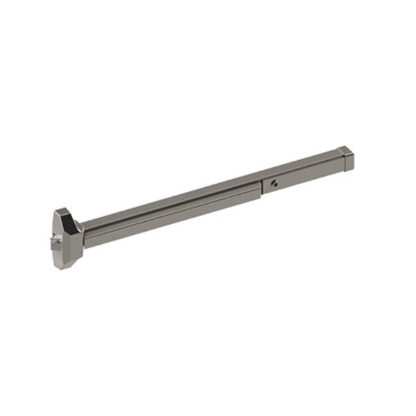 Hager - 4701 - 36" Rim Exit Device REV 2 - for 30" Doors - Exit Only - Aluminum Finish - Grade 1