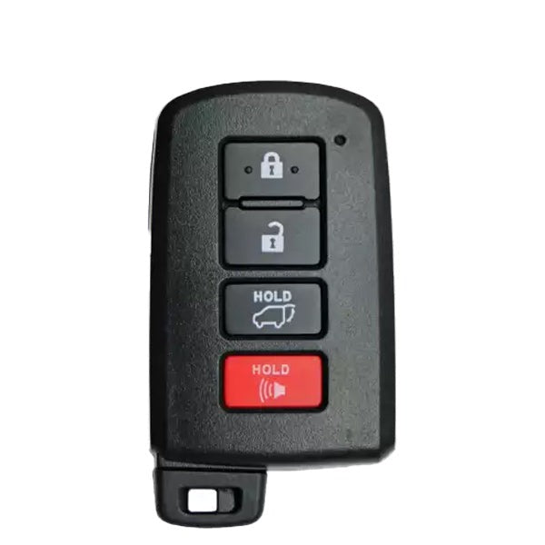 2014-2019 Toyota Highlander / 4-Button Smart Key / PN: 89904-0E121 / HYQ14FBA (OEM Recase)