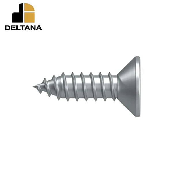 Deltana - Wood Screw - SB - #12 x 3/4"- 8 x 1.6mm Thread - Optional Finish