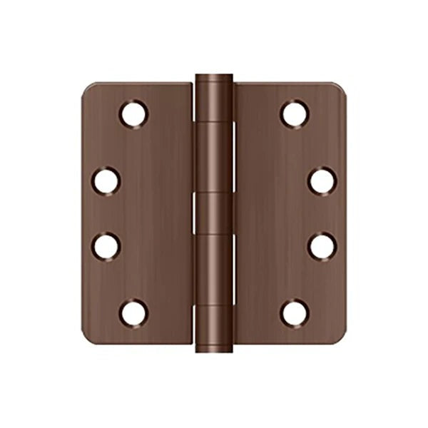 Deltana - 4" x 4" x 1/4" Radius Hinge - Heavy Duty - Steel