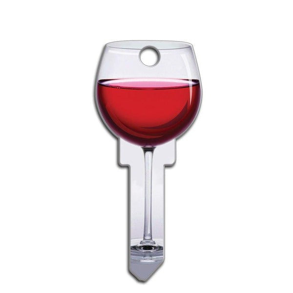 LuckyLine - B108S - Key Shapes - Red Wine - Schlage - SC1 - 5 Pack