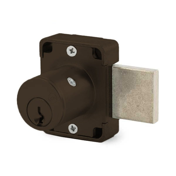 Olympus - 100DR - Deadbolt Door Lock - N Series National - D4291 4-pin - Standard Bolt - Oil Rubbed Bronze - Optional Cylinder Length - Optional Keying - Non Handed - Grade 1