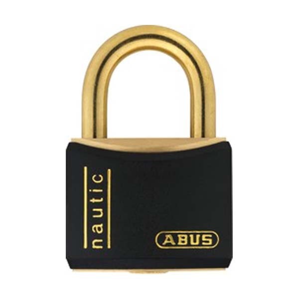 Abus - 85611 - Padlock Brass T84Mb/40 Blue - Optional Keying - Optional Finish